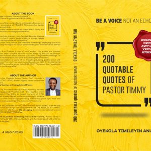 200 Quotable Quotes of Pastor Timmy